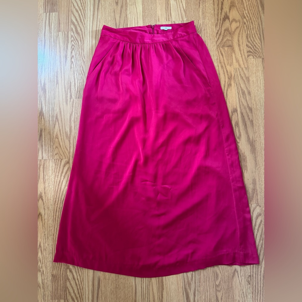 GAP Pink Maxi Low Rise Skirt